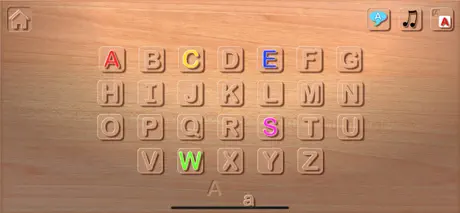 Alphabet English ABC Wooden