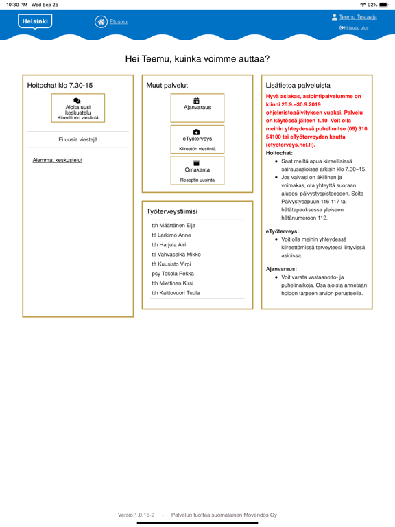 Työterveys Helsinki