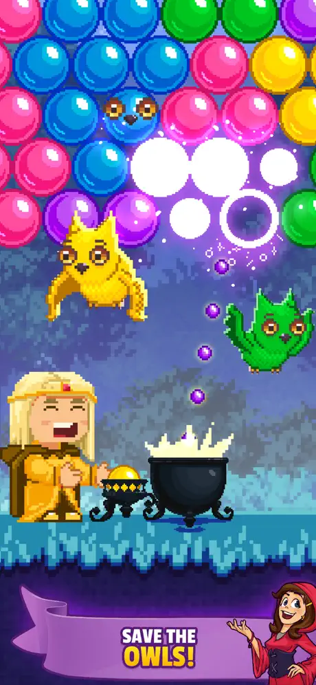 Witch Game - Bubble Pop Origin