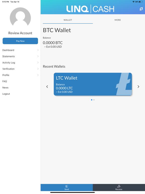 Screenshot #5 pour LinqCash