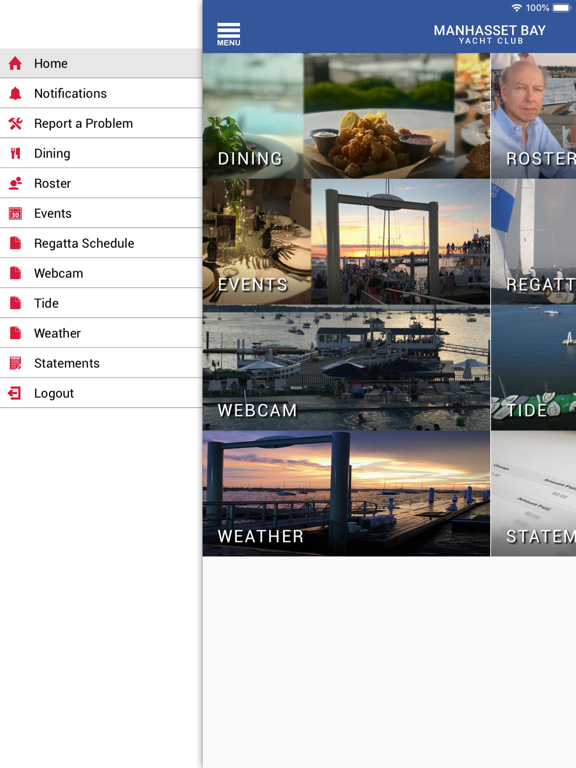 Manhasset Bay Yacht Club iPad screenshot 2 - Lifestyle app