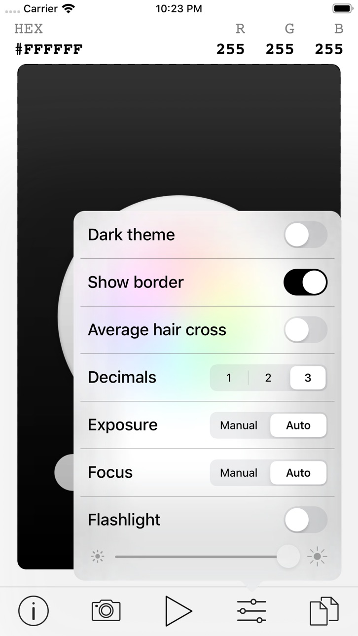 iPhone screenshot