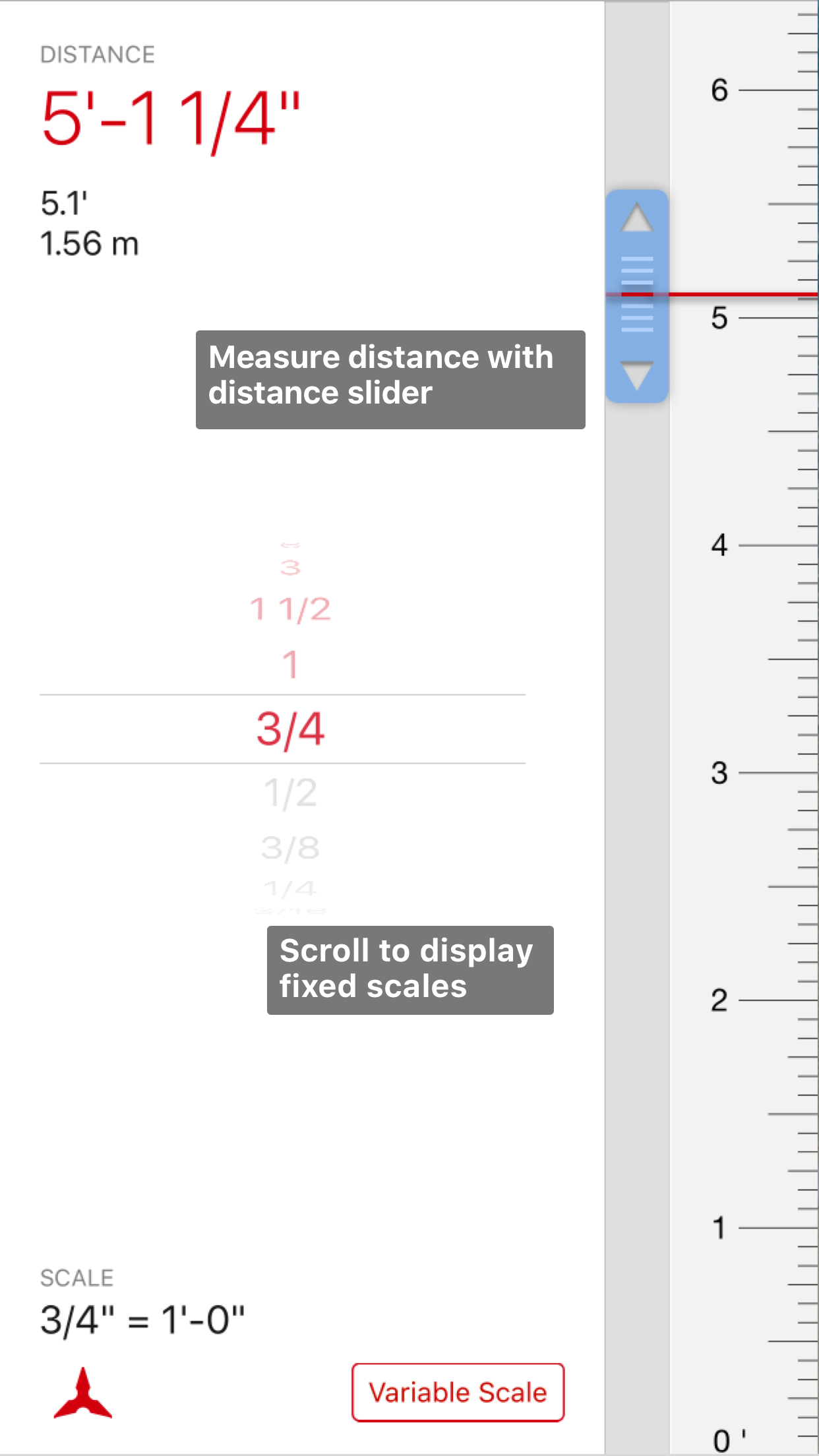 Scala Architectural Scale