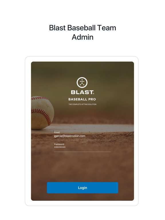 Screenshot #4 pour Blast Baseball Team Admin