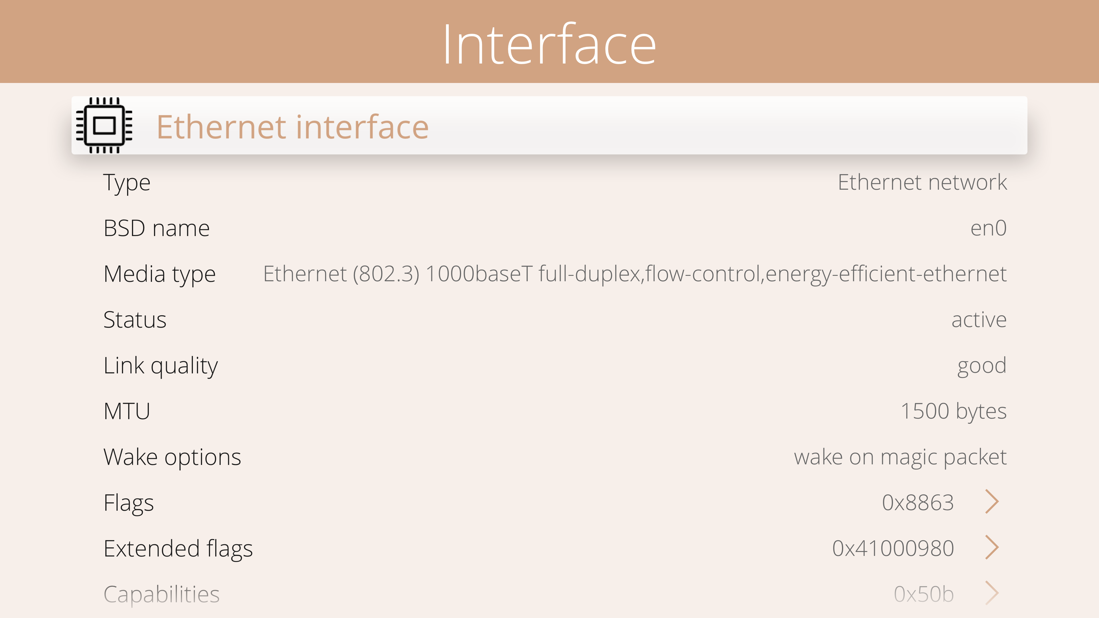 Ethernet Info screenshot 5
