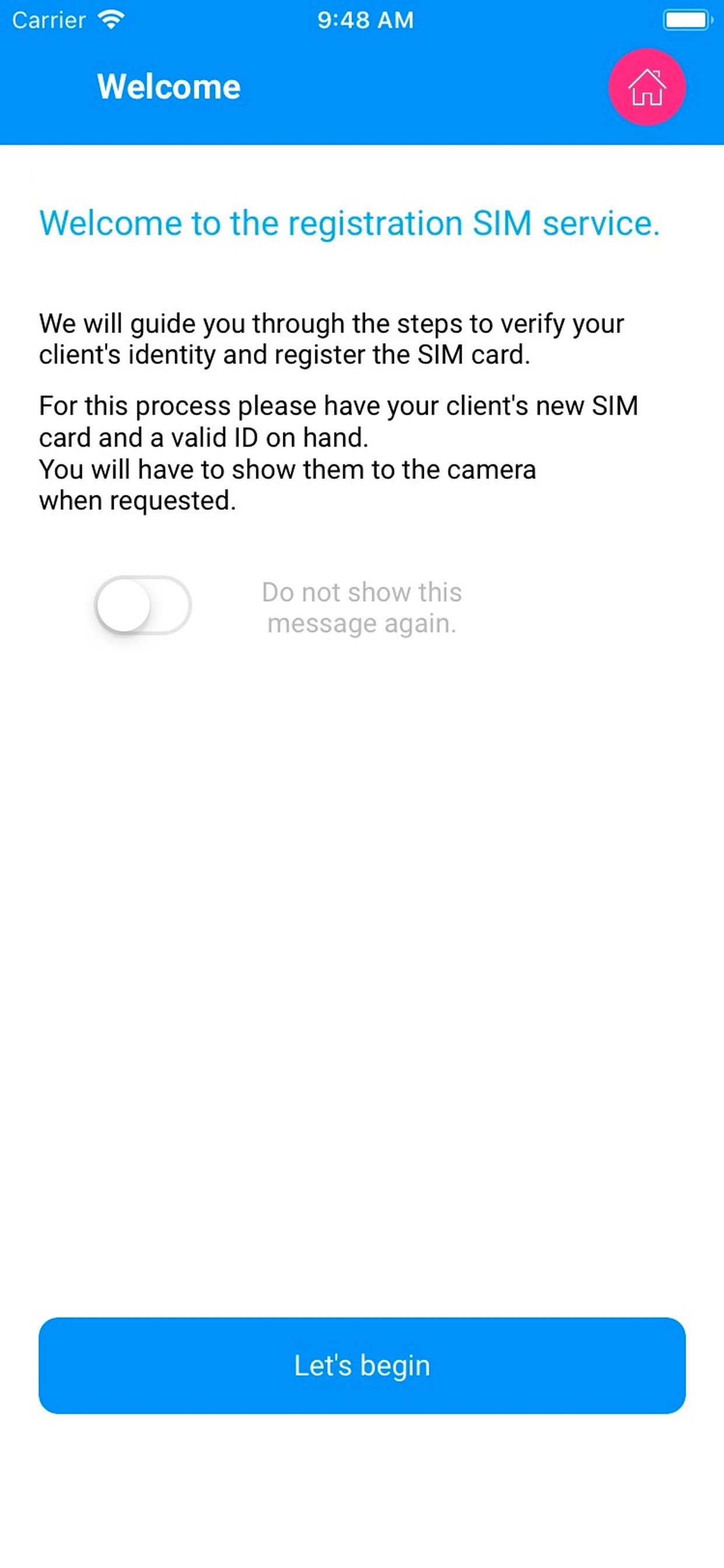 SIM ID-Check by Lebara Retail