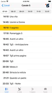 guida tv italiana iPhone Captures Décran 4
