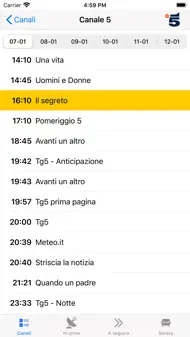 Guida TV italiana iphone bilder 3