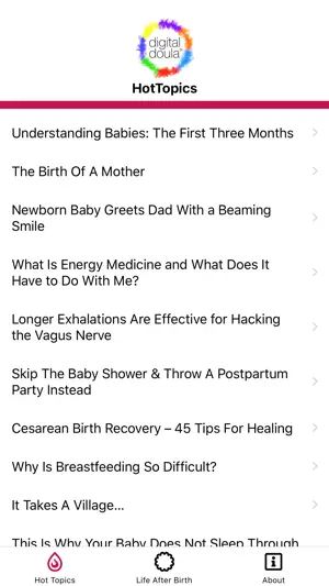 Digital Doula® 2.0 screenshot 2