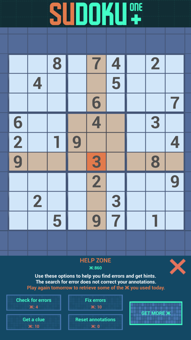 Sudoku one +  Easy to expert Screenshot