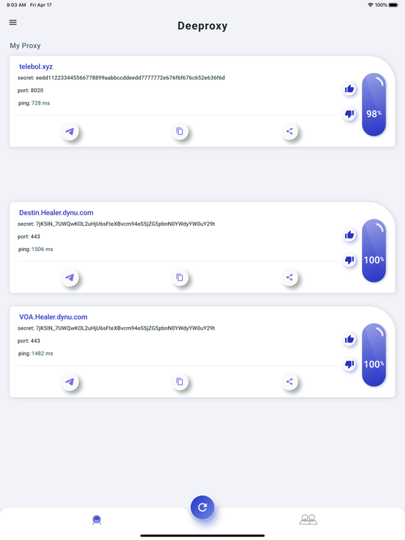 Screenshot #5 pour DeeProxy