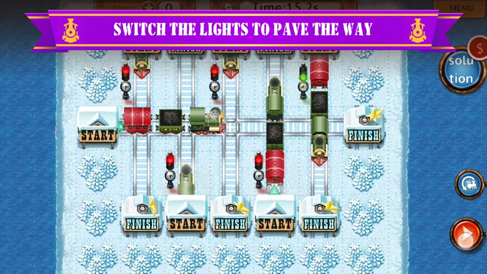 #4. Rail Maze 2: Train puzzle game (iOS) 由: Spooky House Studios UG (haftungsbeschraenkt)