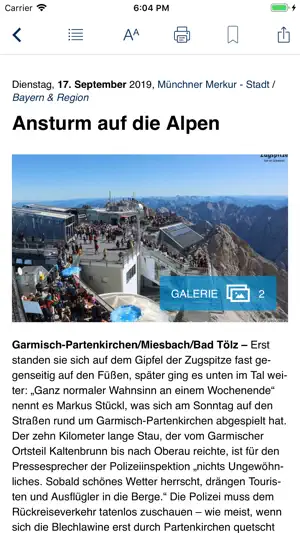 Münchner Merkur ePaper screenshot 3