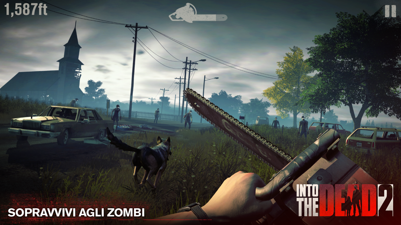 Into the Dead 2 iOS Mod IPA screenshot 1 - iOS game interface
