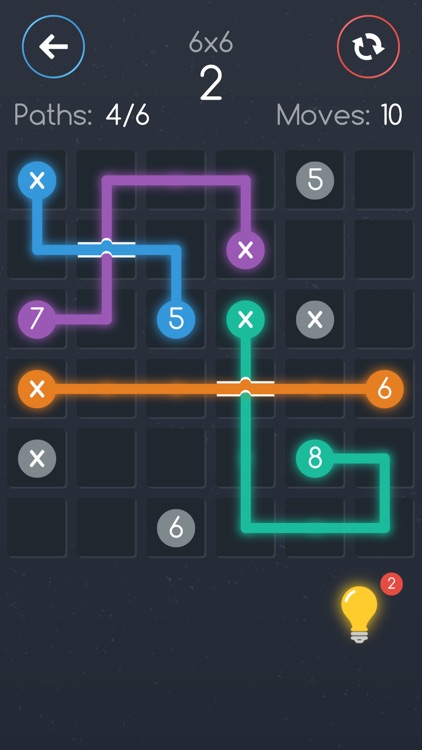 Number Link: connect the dots