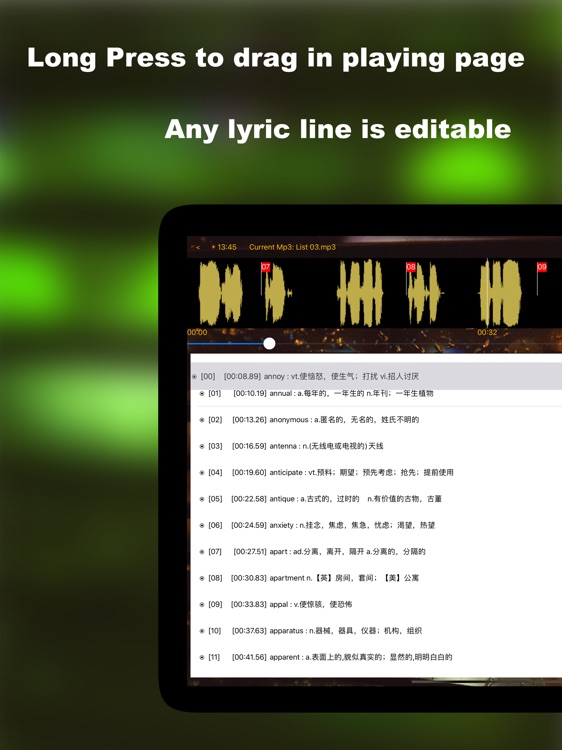 Super Words Player HD screenshot-4
