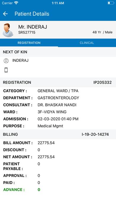 App screenshot