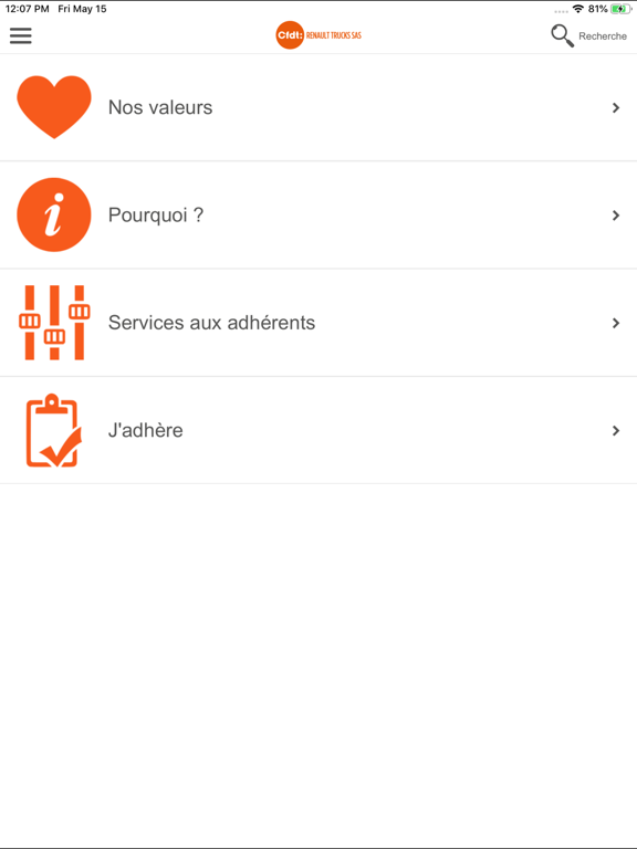 Screenshot #6 pour CFDT RTSAS