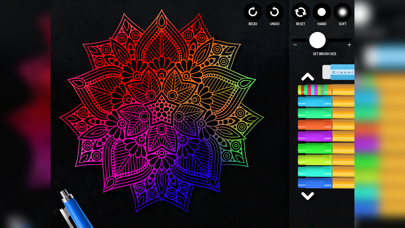 Colouring Book & Mandala Screenshot