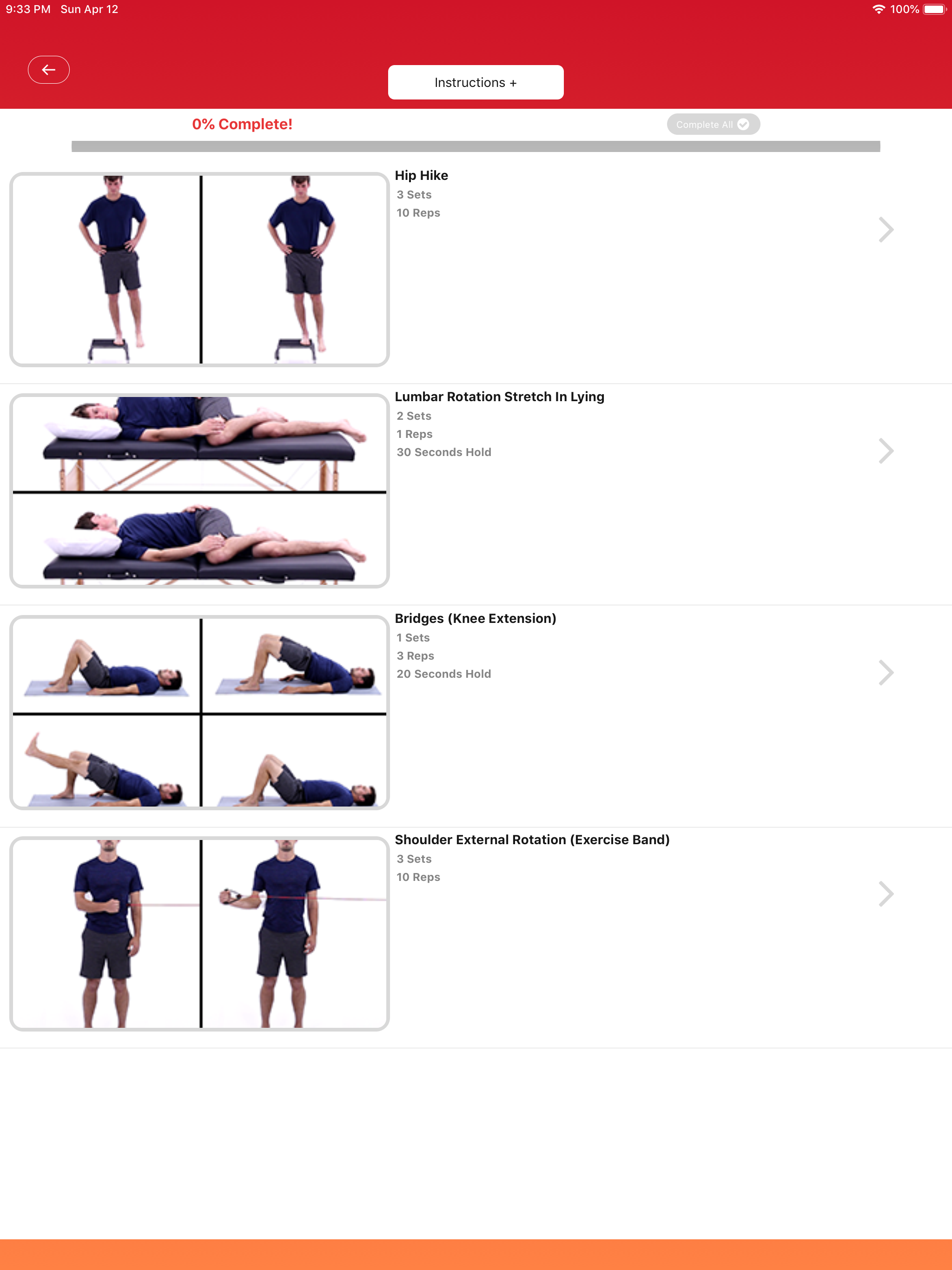 TheraFit Physical Therapy screenshot 5