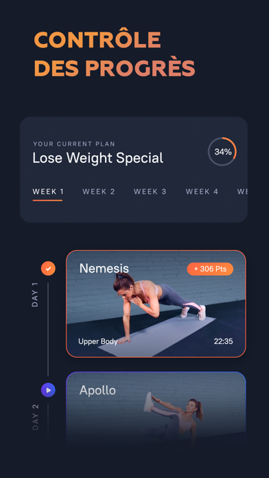 Screenshot #3 pour Fitness & Workout