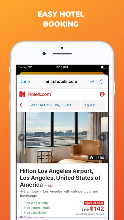 Last minute hotel booking app screenshot-4