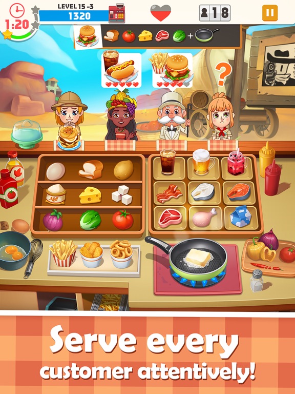Cooking Master Fever iPad screenshot 5 - Games app