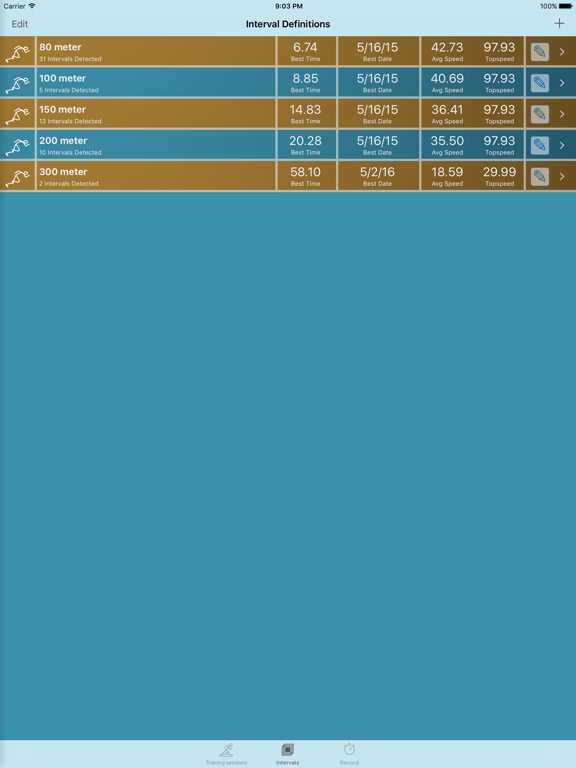 Screenshot #4 pour HIITList