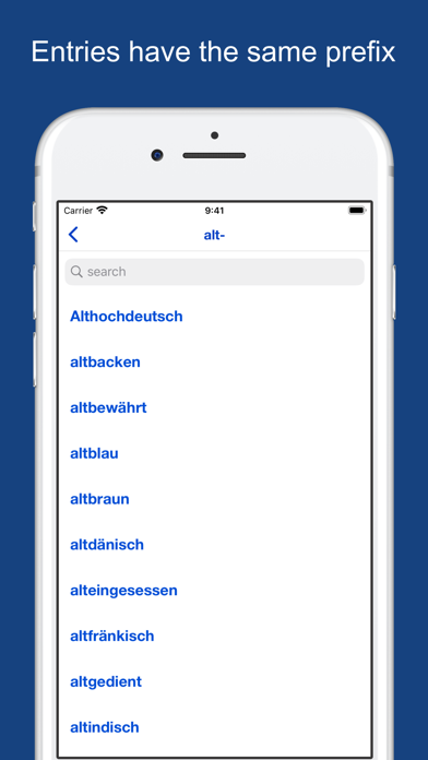 German Etymology Dictionary iPhone screenshot 8 - Reference app