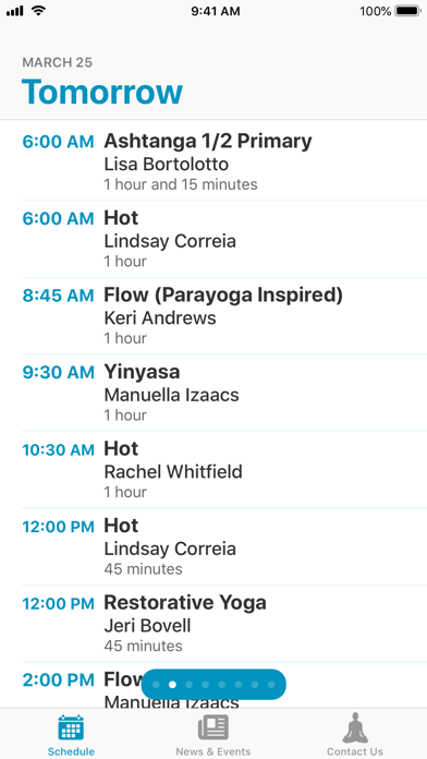 Screenshot #1 pour Bliss Yoga Cayman