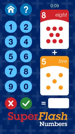 Game screenshot SuperFlash Numbers apk
