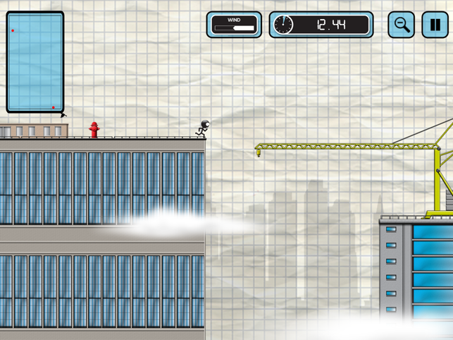 ‎Stickman Base Jumper Screenshot