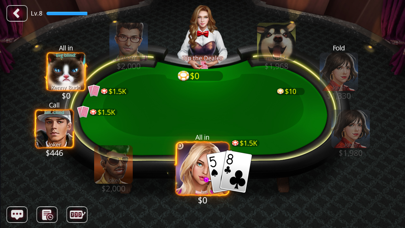screenshot of DH Poker - Texas Hold'em Poker 1