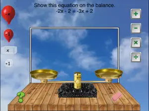 Algebra Balance screenshot #1 for iPad