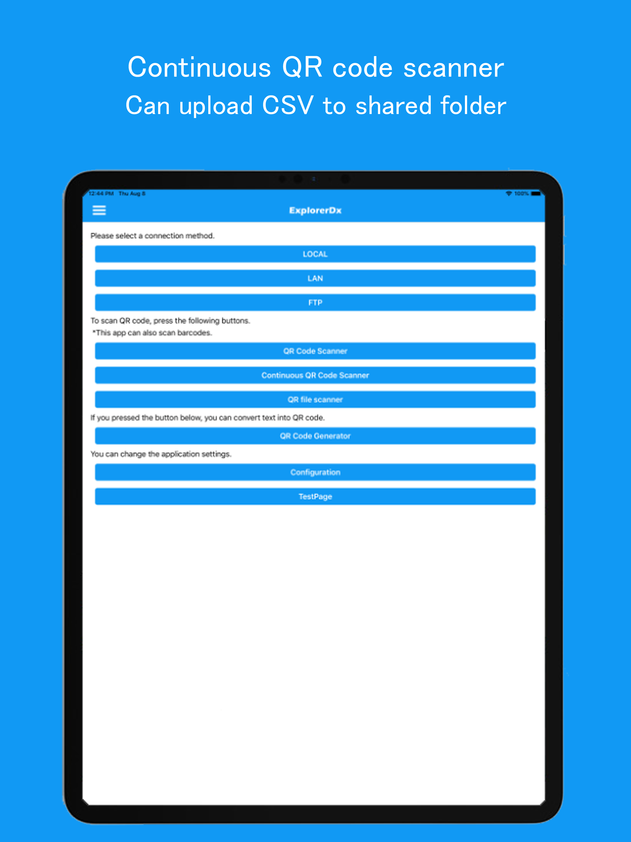 ExplorerDx -ManageQRCode&File-