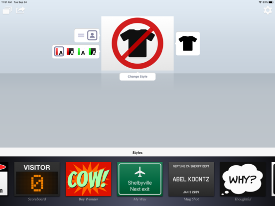 Instant Sign iPad screenshot 4 - Utilities app