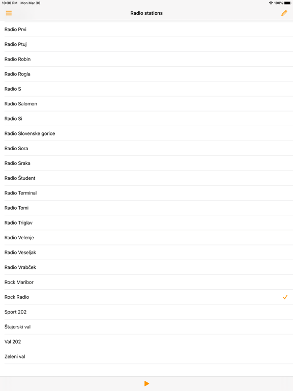 Screenshot #4 pour SloRadio