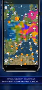 Weather Alert Map Europe screenshot #2 for iPhone