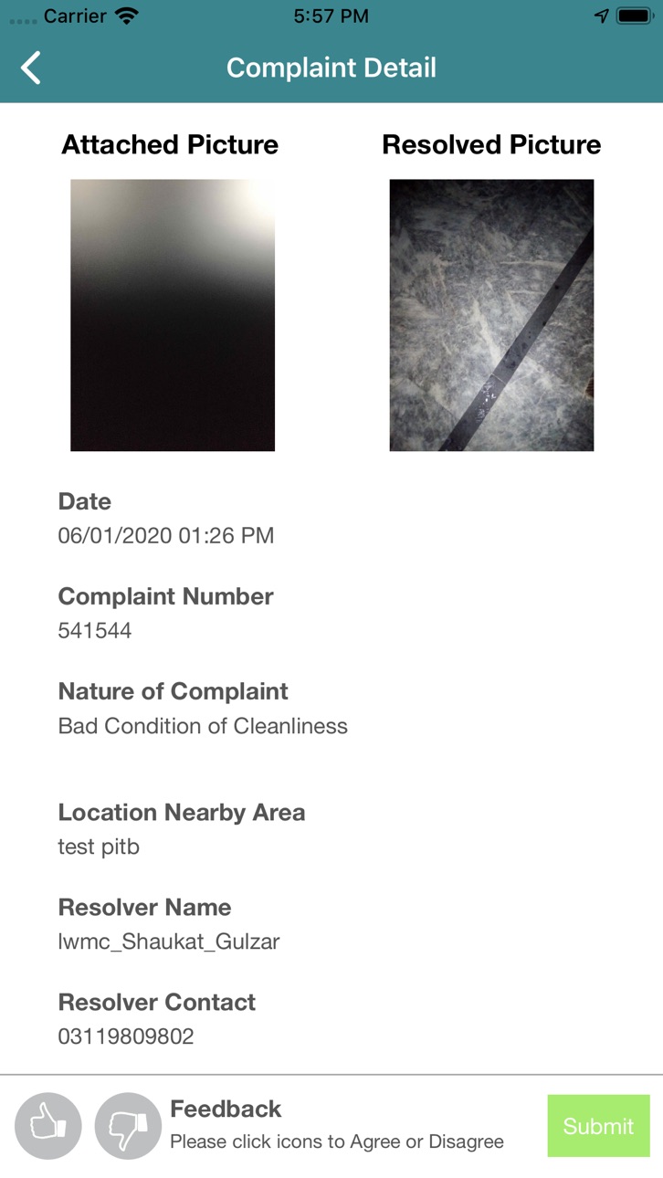 iPhone screenshot