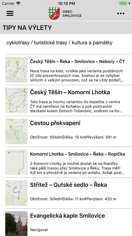 Obec Smilovice screenshot-7