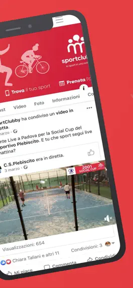 Game screenshot Sportclubby Live apk