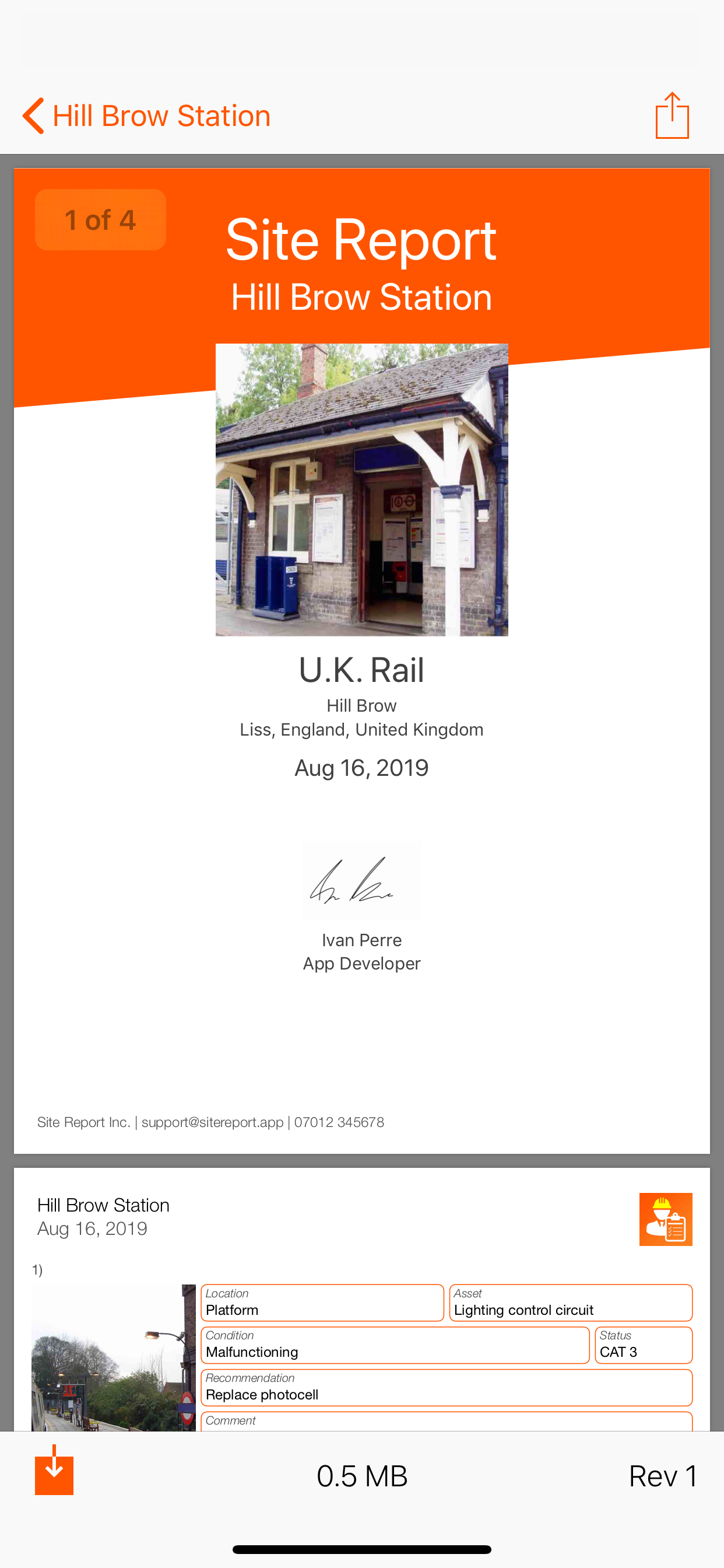 Site Report 2 screenshot 10
