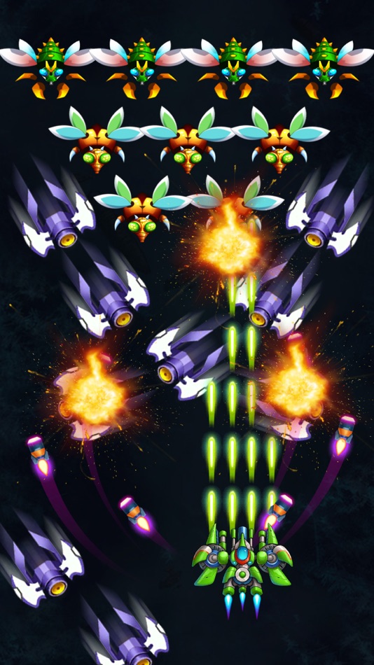 #5. Galaxy Invader : Alien Shooter (iOS) 由: Trang Do Quynh