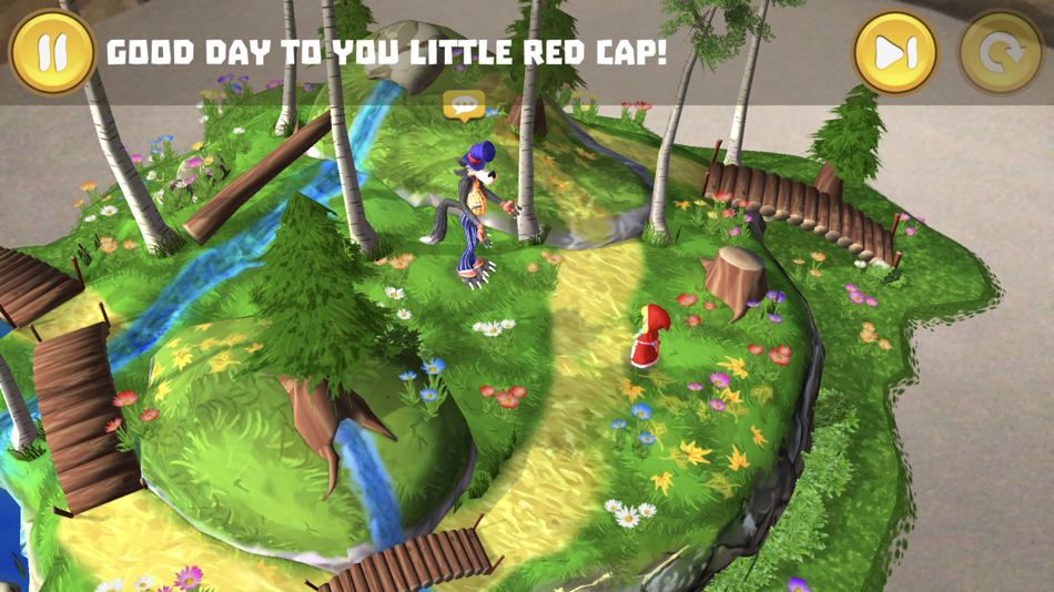 #4. Red Riding Hood AR D&D Design (iOS) By: Duard Ltd.