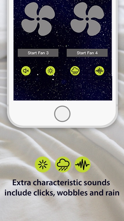 NiteFan - White Noise Fan App