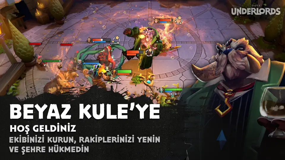 Dota Underlords iPhone Ekran Görüntüsü 1