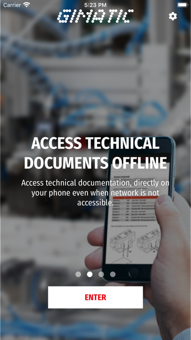 Gimatic App Screenshot