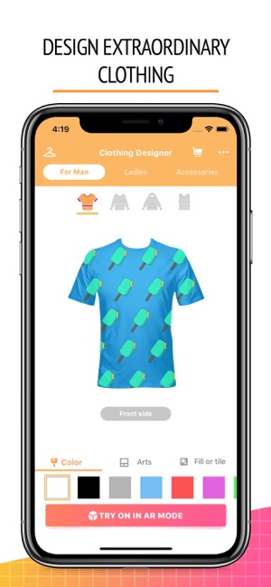 Clothing Designer AR