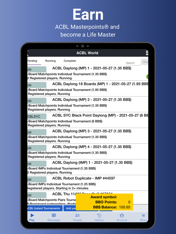 BBO – Bridge Base Online iPad app afbeelding 3