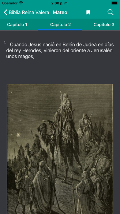 Biblia Reina Valera Ilustrada iPhone screenshot 5 - Lifestyle app